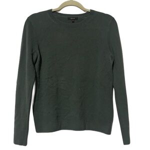 Quince Green Crew Neck Sweater